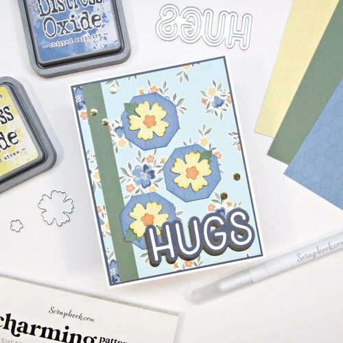 Scrapbook.com - Charming - Patterned Cardstock Paper Pad - Double Sided - A2 - 4.25 x 5.5 - 40 Sheets 15 Scrapbook.com - Charming - Patterned Cardstock Paper Pad - Double Sided - A2 - 4.25 x 5.5 - 40 Sheets