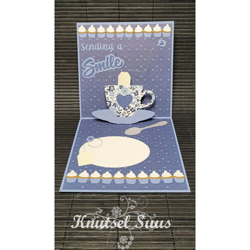 Karen Burniston - Craft Dies - Tea And Coffee Pop-Up