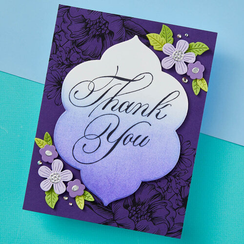 Spellbinders - BetterPress Collection - Press Plates - Copperplate Everyday Sentiments - Thank You 5 Spellbinders - BetterPress Collection - Press Plates - Copperplate Everyday Sentiments - Thank You