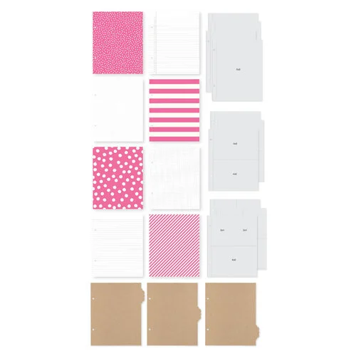 Simple Stories - SNAP Studio Collection - Binder - Pink 3 Simple Stories - SNAP Studio Collection - Binder - Pink