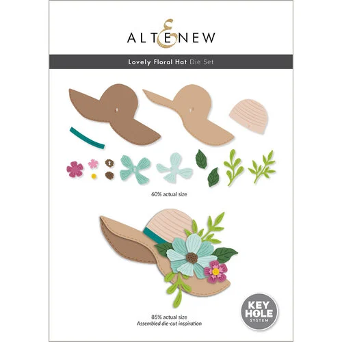 Altenew - Dies - Lovely Floral Hat 1 Altenew - Dies - Lovely Floral Hat