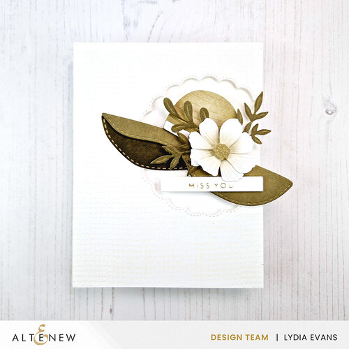 Altenew - Dies - Lovely Floral Hat 4 Altenew - Dies - Lovely Floral Hat