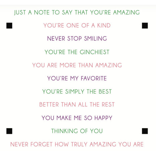 LDRS Creative - Clear Photopolymer Stamps - Amazing You Sentiment Stack 1 LDRS Creative - Clear Photopolymer Stamps - Amazing You Sentiment Stack