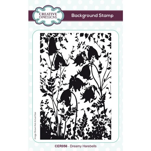 Creative Expressions - Pre-Cut Rubber Stamps - Dreamy Harebells 1 Creative Expressions - Pre-Cut Rubber Stamps - Dreamy Harebells