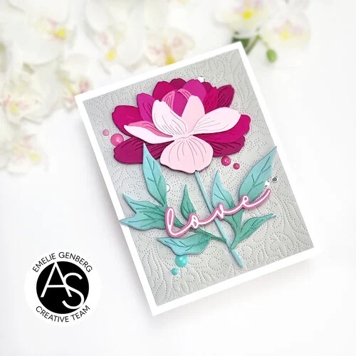 Alex Syberia Designs - Dies - Elegant Peony