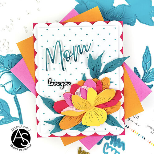 Alex Syberia Designs - Dies - Elegant Peony 3 Alex Syberia Designs - Dies - Elegant Peony