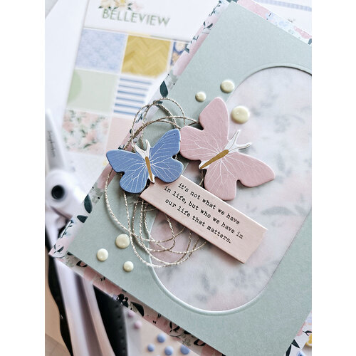 Spellbinders - Rosie's Studio - Belleview Collection - Card Makers Kit 4 Spellbinders - Rosie's Studio - Belleview Collection - Card Makers Kit