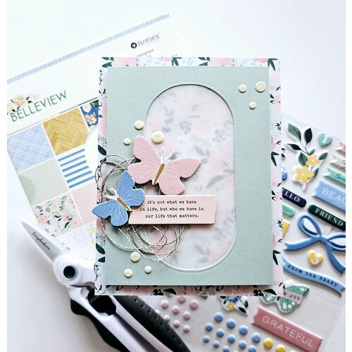 Spellbinders - Rosie's Studio - Belleview Collection - Card Makers Kit 5 Spellbinders - Rosie's Studio - Belleview Collection - Card Makers Kit