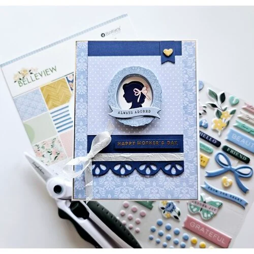 Spellbinders - Rosie's Studio - Belleview Collection - Card Makers Kit 6 Spellbinders - Rosie's Studio - Belleview Collection - Card Makers Kit