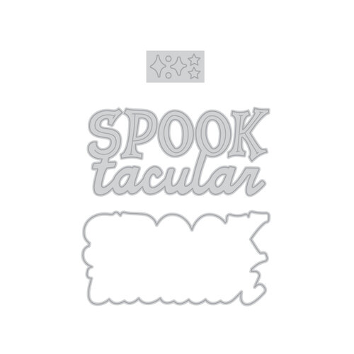 Scrapbook.com - Decorative Die Set - Spooktacular 2 Scrapbook.com - Decorative Die Set - Spooktacular