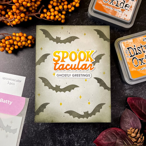 Scrapbook.com - Decorative Die Set - Spooktacular 4 Scrapbook.com - Decorative Die Set - Spooktacular