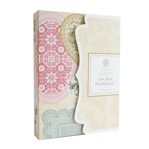 Anna Griffin - Embellishments - Lace Doily