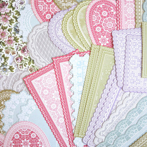 Anna Griffin - Embellishments - Lace Doily 4 Anna Griffin - Embellishments - Lace Doily