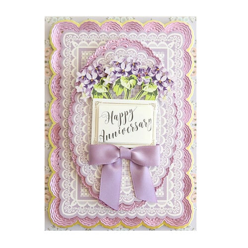 Anna Griffin - Embellishments - Lace Doily 5 Anna Griffin - Embellishments - Lace Doily