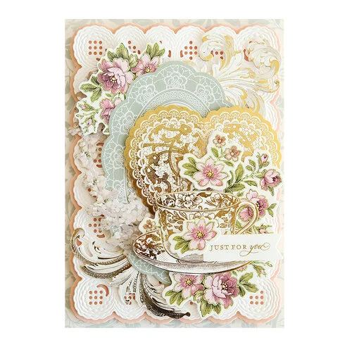 Anna Griffin - Embellishments - Lace Doily 6 Anna Griffin - Embellishments - Lace Doily