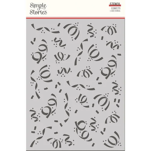 Simple Stories - Say Cheese Magic Collection - Stencils - Confetti