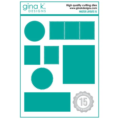 Gina K Designs - Dies - Master Layouts 15 1 Gina K Designs - Dies - Master Layouts 15