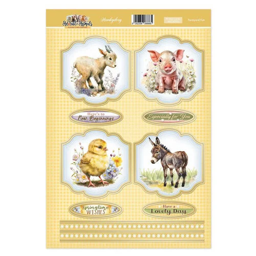 Hunkydory - Luxury Topper Sheet - Farmyard Fun 1 Hunkydory - Luxury Topper Sheet - Farmyard Fun