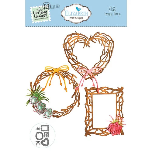 Elizabeth Craft Designs - This Lovely Life Collection - Dies - Twiggy Things 1 Elizabeth Craft Designs - This Lovely Life Collection - Dies - Twiggy Things