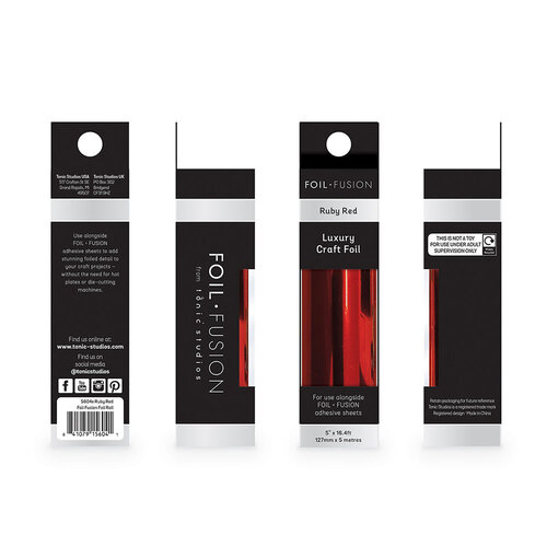 Tonic Studios - Craft Perfect Foil Fusion - Ruby Red 2 Tonic Studios - Craft Perfect Foil Fusion - Ruby Red