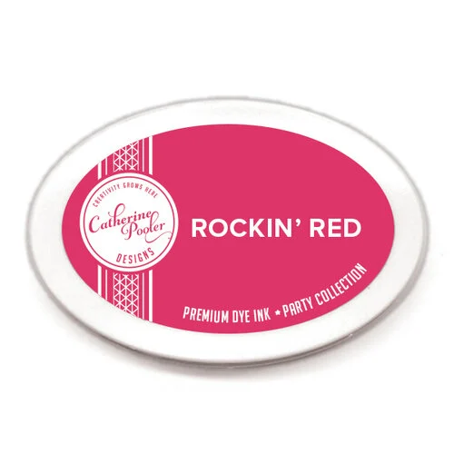 Catherine Pooler Designs - Party Collection - Premium Dye Ink Pad - Rockin' Red 1 Catherine Pooler Designs - Party Collection - Premium Dye Ink Pad - Rockin' Red