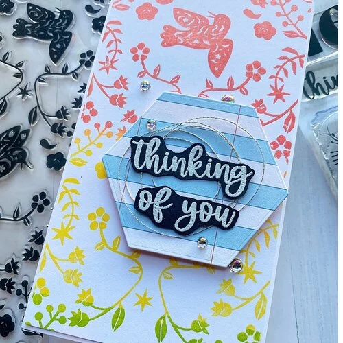 Scrapbook.com - Decorative Die Set - Nested Hexagons 6 Scrapbook.com - Decorative Die Set - Nested Hexagons