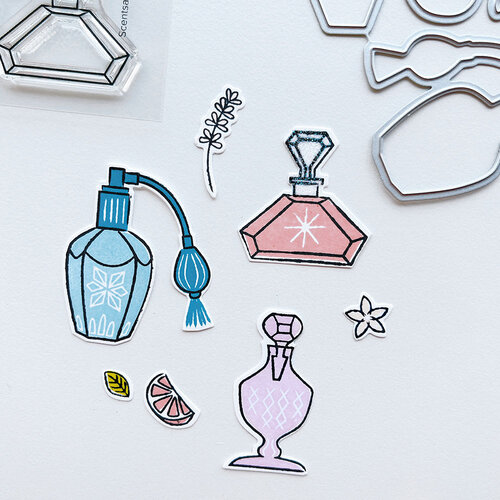 Catherine Pooler Designs - Eau De Perfection Collection - Dies - Scentsational