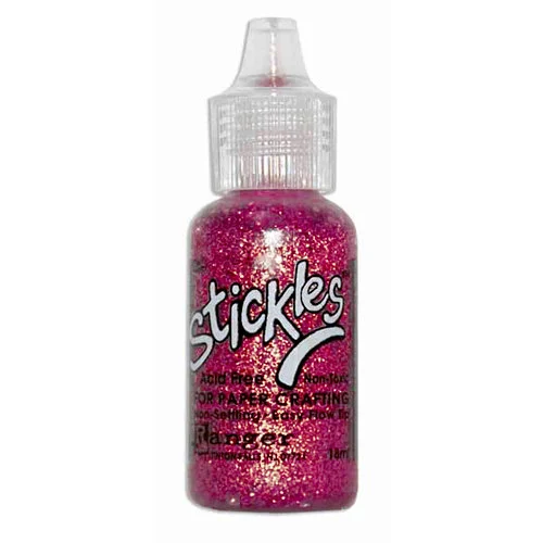 Ranger Ink - Stickles Glitter Glue - Cranberry