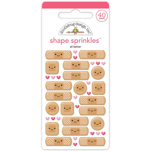 Doodlebug Design - Happy Healing Collection - Shape Sprinkles - All Better 1 Doodlebug Design - Happy Healing Collection - Shape Sprinkles - All Better