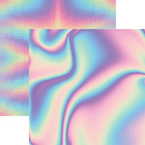 Reminisce - Holographic Collection - 12 x 12 Double Sided Paper - Two 1 Reminisce - Holographic Collection - 12 x 12 Double Sided Paper - Two