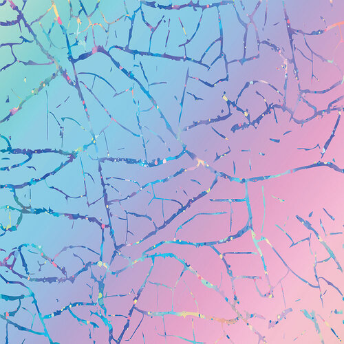 Reminisce - Holographic Collection - 12 x 12 Double Sided Paper - Five