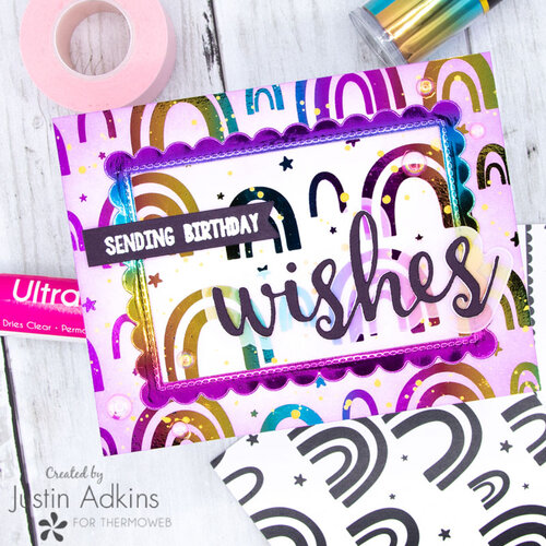 Therm O Web - iCraft - Deco Foil - 6 x 12 Transfer Sheet - Mystic Rainbow - 5 Pack 4 Therm O Web - iCraft - Deco Foil - 6 x 12 Transfer Sheet - Mystic Rainbow - 5 Pack
