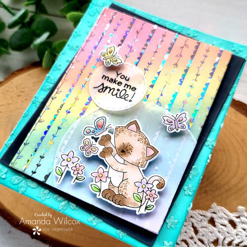 Therm O Web - iCraft - Deco Foil - 6 x 12 Transfer Sheet - Mystic Rainbow - 5 Pack 5 Therm O Web - iCraft - Deco Foil - 6 x 12 Transfer Sheet - Mystic Rainbow - 5 Pack