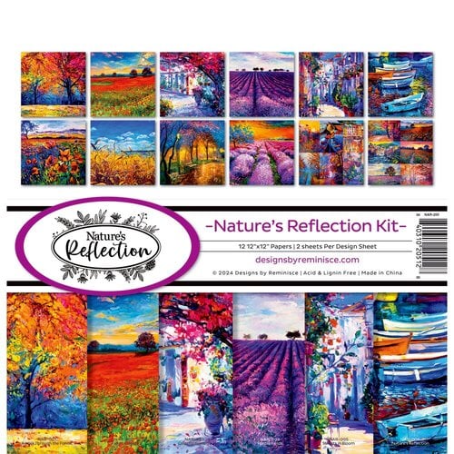 Reminisce - Nature's Reflections Collection - 12 x 12 Collection Kit 1 Reminisce - Nature's Reflections Collection - 12 x 12 Collection Kit