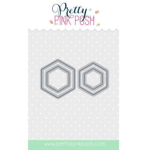 Pretty Pink Posh - Dies - Decorative Hexagons