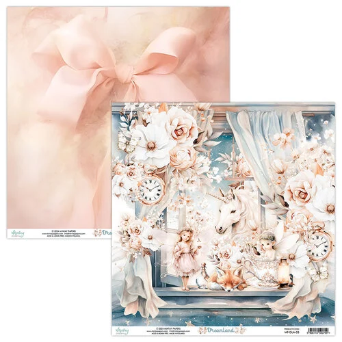 Mintay Papers - Dreamland Collection - 12 x 12 Double Sided Paper - 03
