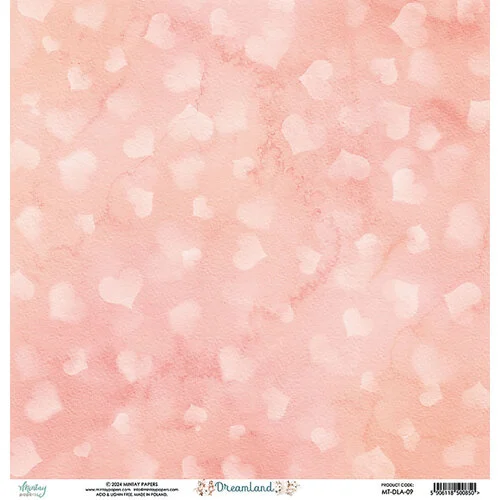 Mintay Papers - Dreamland Collection - 12 x 12 Double Sided Paper - Elements