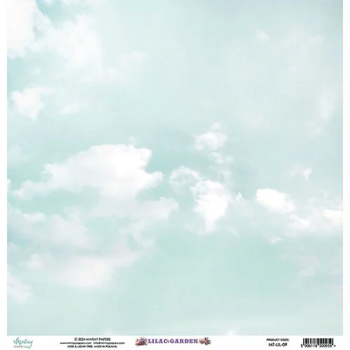 Mintay Papers - Lilac Garden Collection - 12 x 12 Double Sided Paper - Elements 3 Mintay Papers - Lilac Garden Collection - 12 x 12 Double Sided Paper - Elements