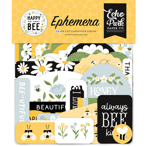Echo Park - Happy As Can Bee Collection - Ephemera 1 Echo Park - Happy As Can Bee Collection - Ephemera