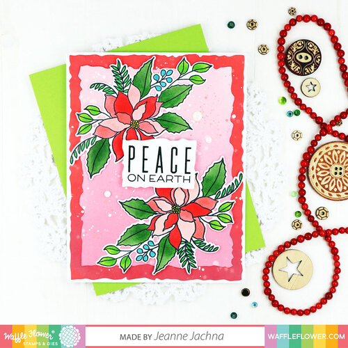 Waffle Flower Crafts - Craft Dies - Deckled Frames 2 Waffle Flower Crafts - Craft Dies - Deckled Frames
