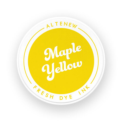 Altenew - Fresh Dye Ink Pad - Maple Yellow 1 Altenew - Fresh Dye Ink Pad - Maple Yellow