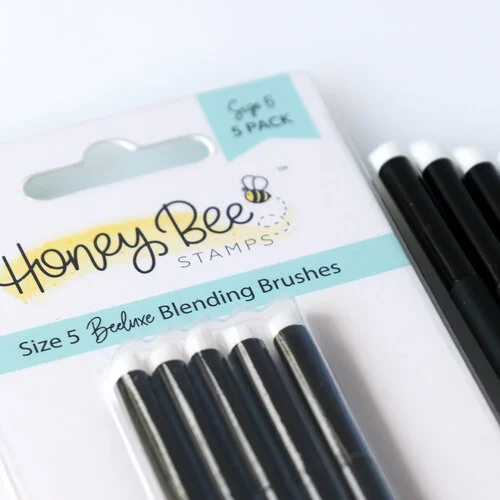 Honey Bee Stamps - Beeluxe Detail Blending Brushes - Size 05 2 Honey Bee Stamps - Beeluxe Detail Blending Brushes - Size 05