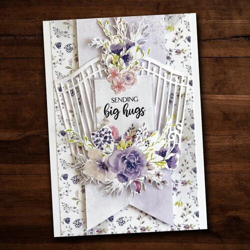 Paper Rose - 6 x 6 Collection Pack - Purple Haze 5 Paper Rose - 6 x 6 Collection Pack - Purple Haze