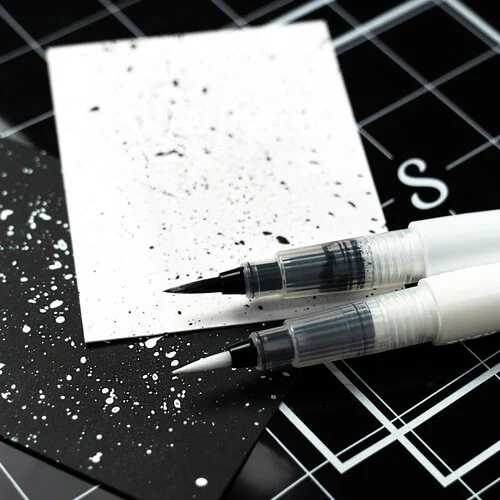 Scrapbook.com - Lustre Brushes Bundle - Brushes, Grip Mat 5 Scrapbook.com - Lustre Brushes Bundle - Brushes, Grip Mat