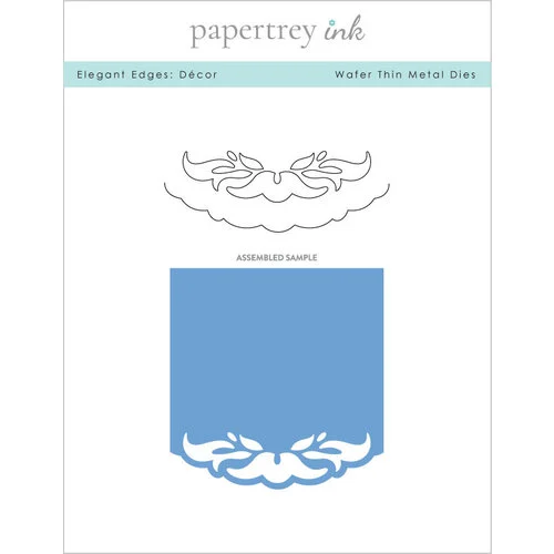 Papertrey Ink - Metal Dies - Elegant Edges - Decor 1 Papertrey Ink - Metal Dies - Elegant Edges - Decor