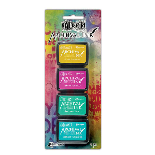 Ranger Ink - Dylusions - Archival Ink - Mini Kit - Three 1 Ranger Ink - Dylusions - Archival Ink - Mini Kit - Three