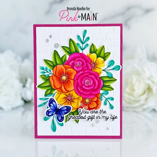 Pink and Main - Dies - Adore You Florals 3 Pink and Main - Dies - Adore You Florals