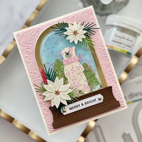 Scrapbook.com - Decorative Die Set - Beary Christmas