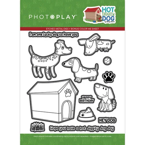 PhotoPlay - Hot Diggity Dog Collection - Etched Dies 1 PhotoPlay - Hot Diggity Dog Collection - Etched Dies