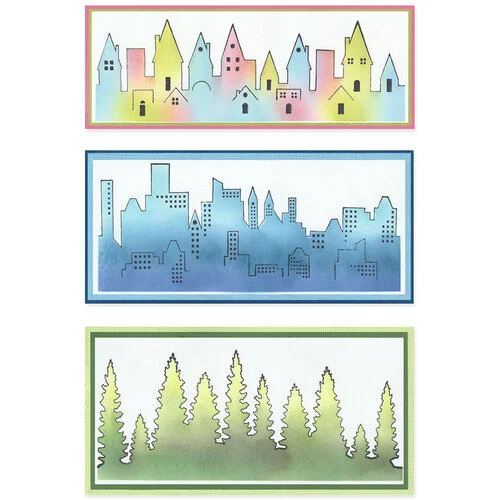 Sizzix - Stacey Park - Clear Stamps - Cosmopolitan - The View 2 Sizzix - Stacey Park - Clear Stamps - Cosmopolitan - The View